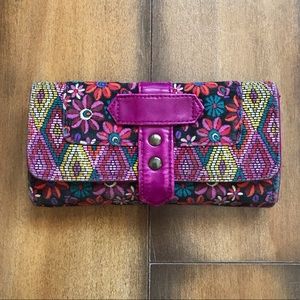 Pink floral wallet💐